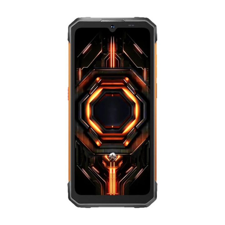 Telefon mobil Hotwav Cyber 17 4G 6.75" 128GB/6GB 6200mAh portocaliu