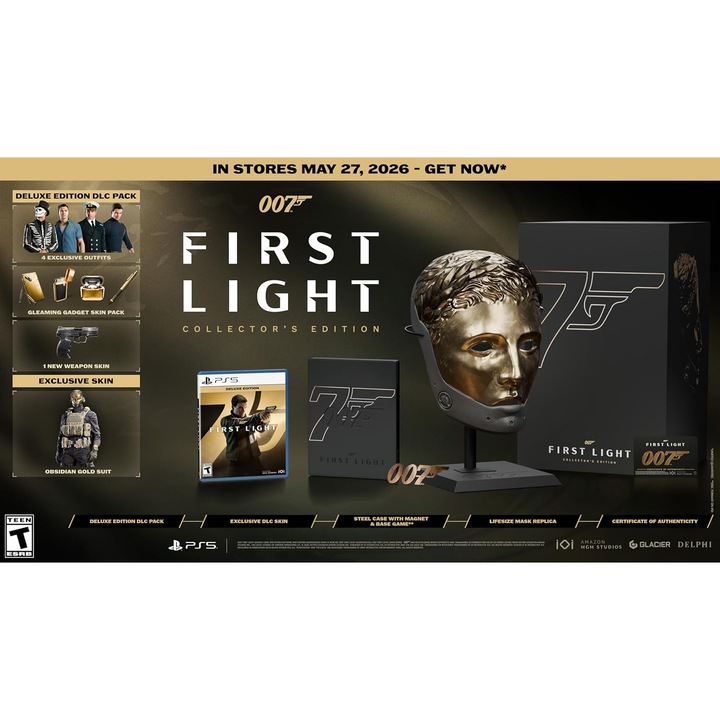 007 First Light Collector’s Edition, PlayStation 5, Konzol játékszoftver