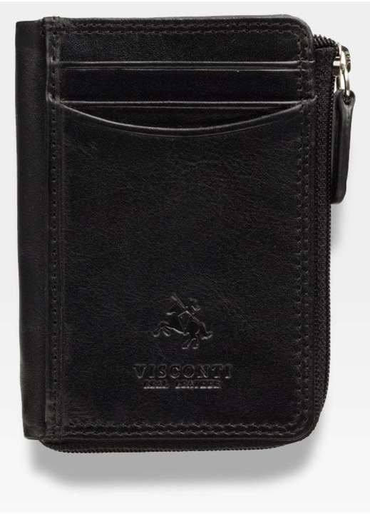 Portofel femei VISCONTI Heritage, Piele naturala, Protectie RFID, mqfwqdwodel vertical