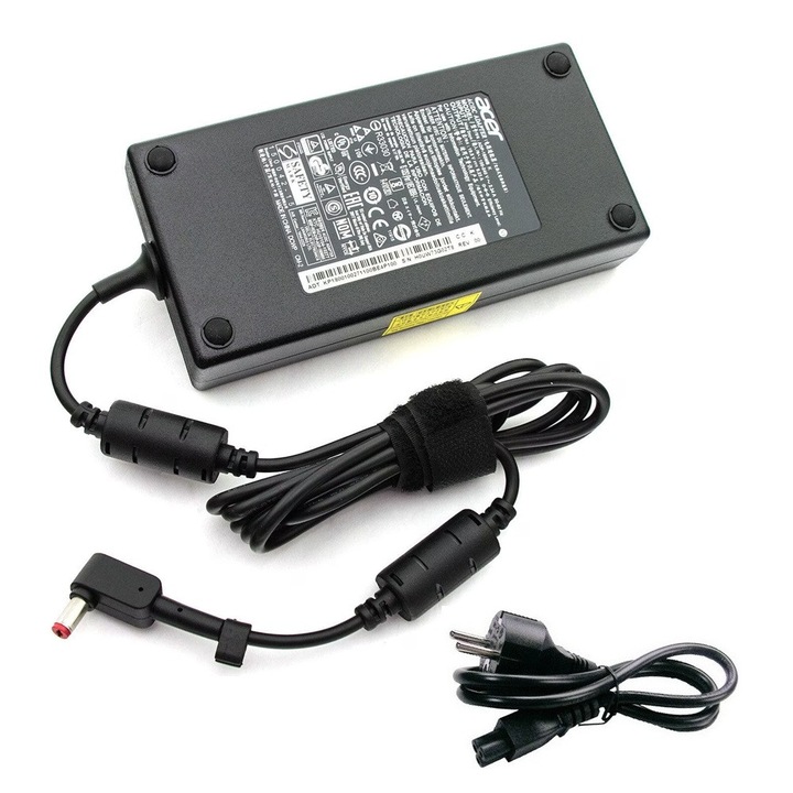 Eredeti Acer töltő 19.5V 9.23A 180W, 5.5*1.7mm csatlakozó, klasszikus, 25.TBAM2.001, 25.TSWM2.001, A17-180P4A, A180A034P, ADP-180MB K, ADP-180TB F, APS712, KP.1800H.001, KP.18001.002, KP.18003.002, KP.18001.008, KP.18001.009, NP.ADT0A.082