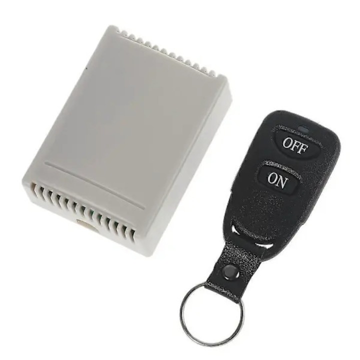 Vezeték nélküli mini kapcsoló otthoni világításhoz 433Mhz, műanyag fém, 7.5x5.5x2.8cm