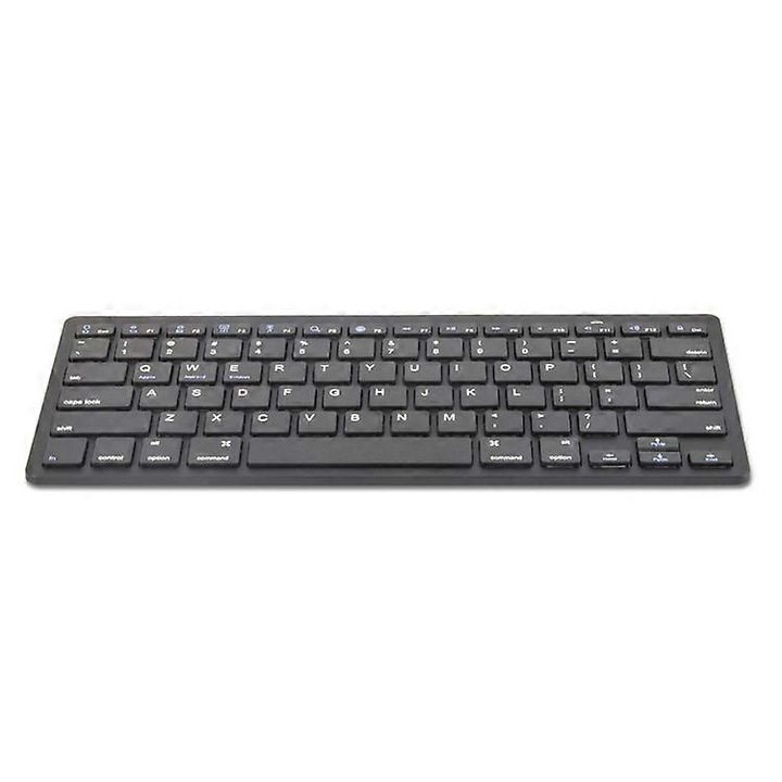 Tastatura wireless Bluetooth 3.0 negru compacta 2xAA