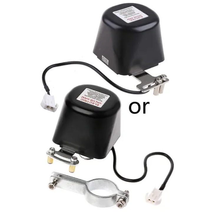 Automata gázvezérlő szelep 3/4 inch fekete 12V 30-60kg.cm