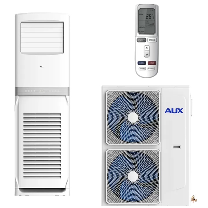 Aparat de aer conditionat AUX - Coloana 48000 BTU, 4D AirFlow, ABS Fan Blade, Sleep Mode, Timer, Auto Diagnoza, WiFi Ready