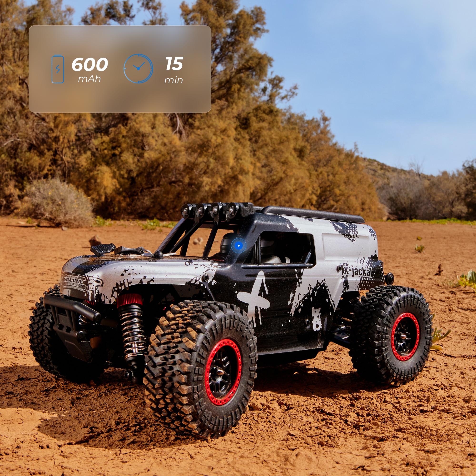 Masina telecomanda, masina RC, Monster Truck, X-JACKAL, 80 de