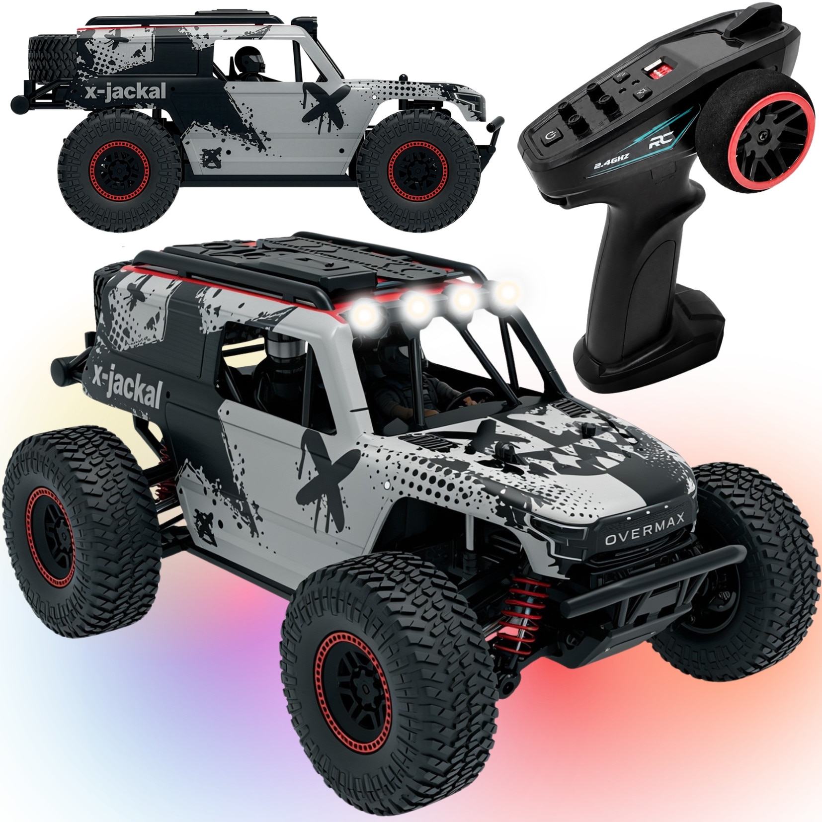 NMAX 2型 RC Super X AF2 Night lion Masina telecomanda, masina RC, Monster Truck, X-JACKAL, 80 de