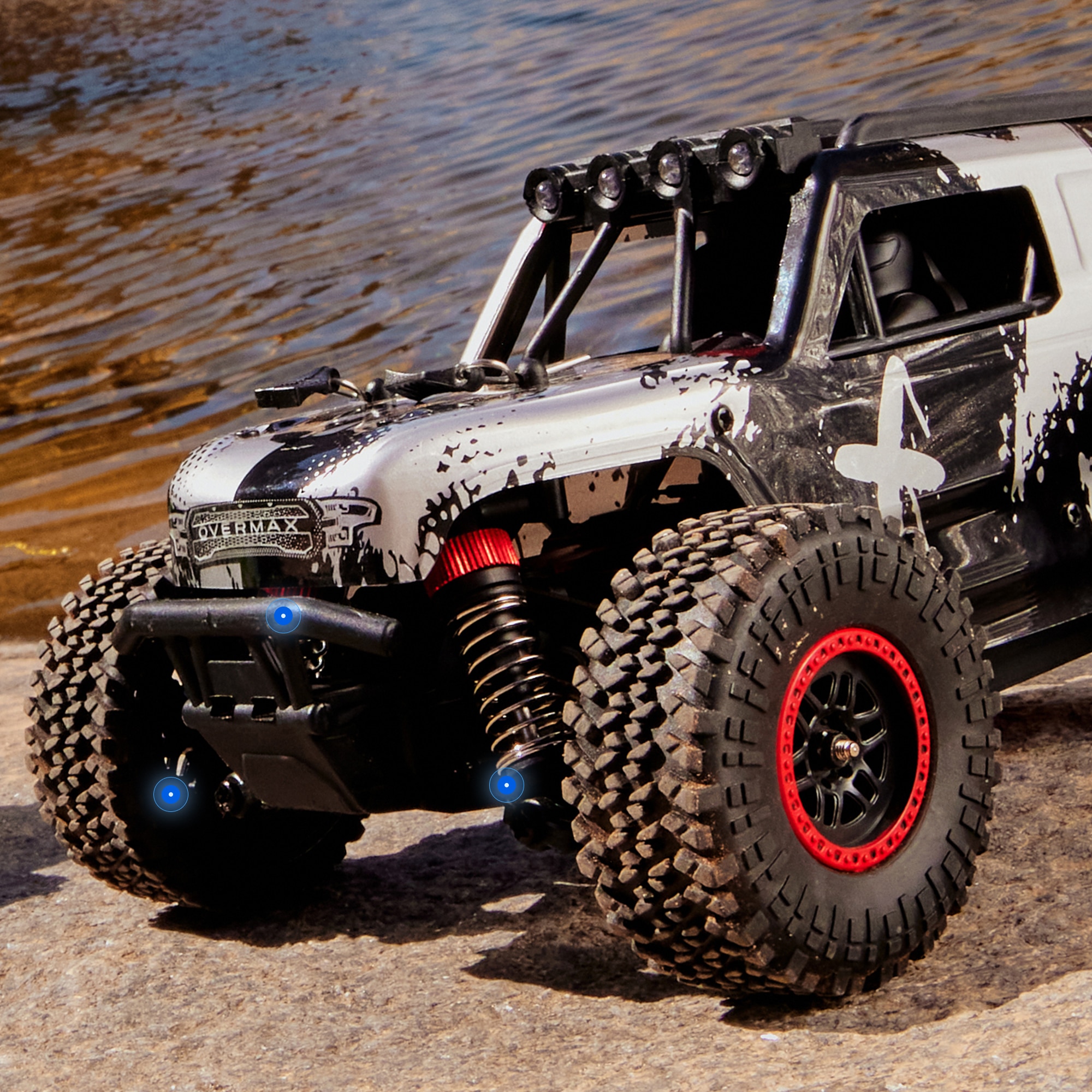 Masina telecomanda, masina RC, Monster Truck, X-JACKAL, 80 de