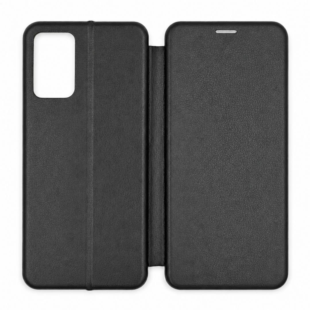 Husa tip carte pentru Motorola Moto G06 Power cu inchidere magnetica, Rezistenta la socuri, Functie de suport, Protectie completa (fata+spate) - Negru