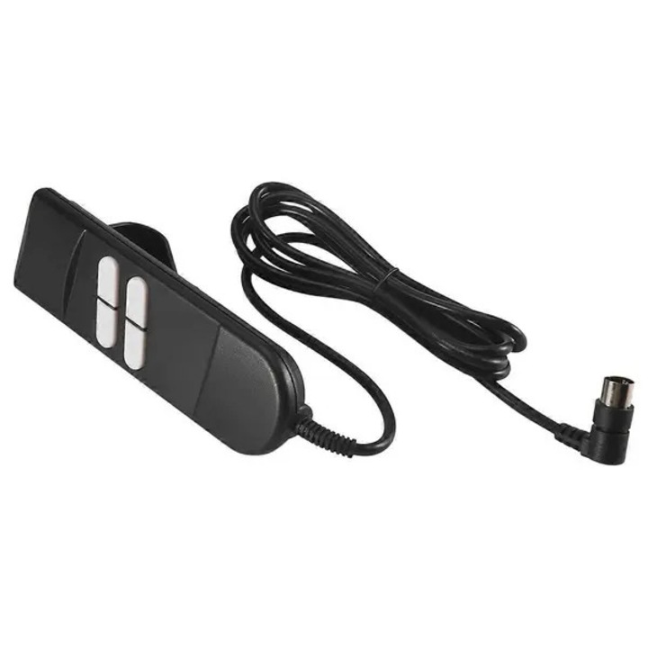 Telecomanda 5 pini 4 butoane negru 10x5x3cm
