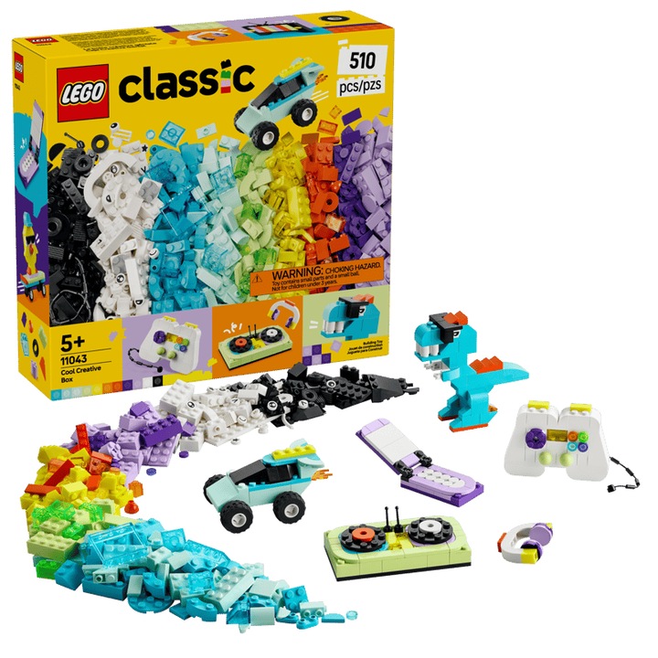 LEGO® Classic - Cutie creativa cool 11043, 510 piese