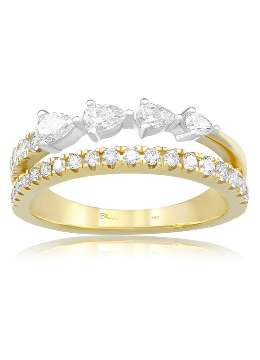 Inel Aur 18k Diamante BLANCO'S, RP-22159-Y52, Marime 52