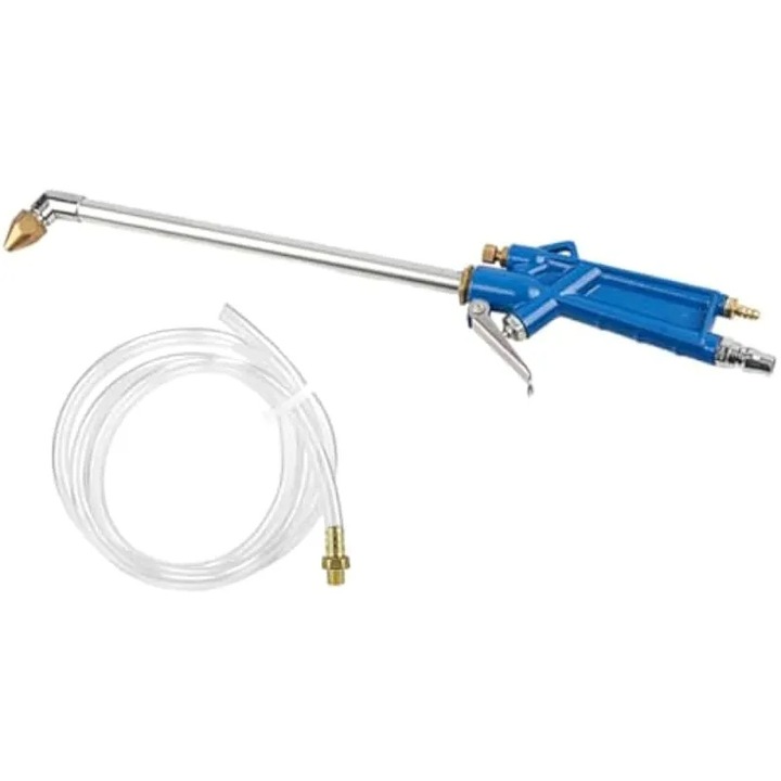Pistol de suflat aer, 400mm, aliaj aluminiu, curatare motor, furtun 1m