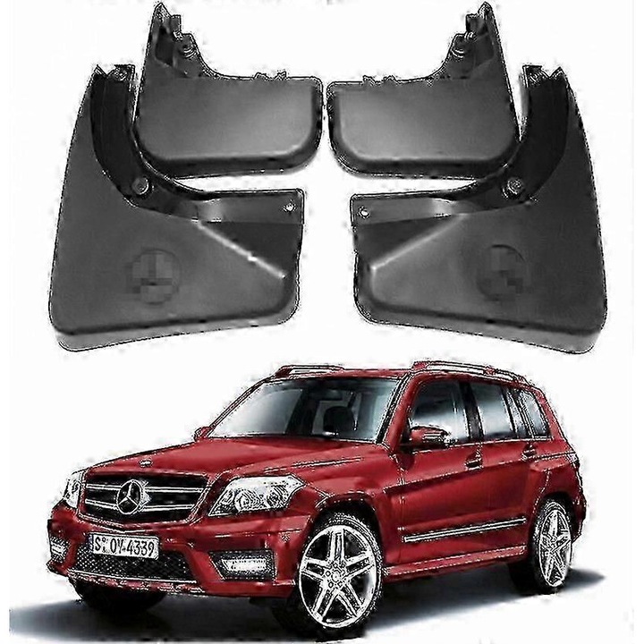 Калници Mercedes-Benz GLK X204, черен, пластмаса, 1.5кг, комплект