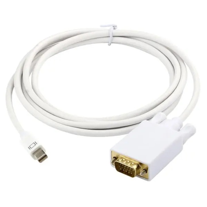 Mini DisplayPort – VGA adapter, 1,8m, fehér