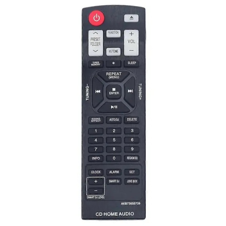 Черно дистанционно управление за мини Hi-Fi система LG, 2xAAA, ABS