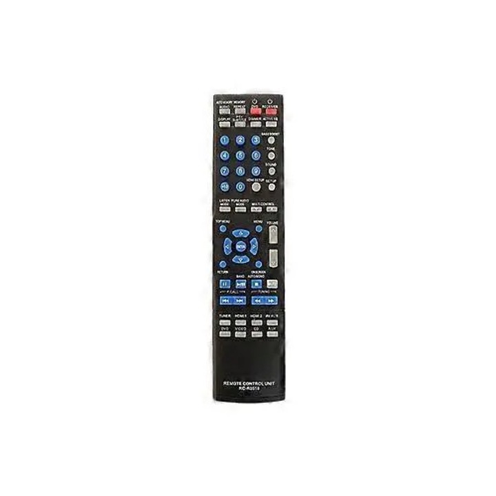 Telecomanda de inlocuire pentru Kenwood RC-R0518 (compatibila cu RC-R0517/RC-R0732, KRF-V5200D), neagra, 1 bucata