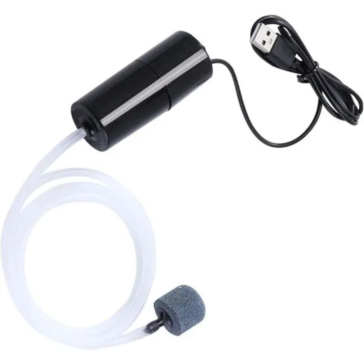 Мини USB презареждаема водна помпа, потопяема, безшумна, 5V, преносима, със силен въздушен поток