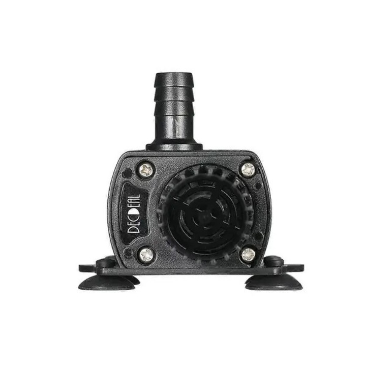 Потопяема мини USB водна помпа 5V, безчеткова, 300L/H, черна, 6x5x4см