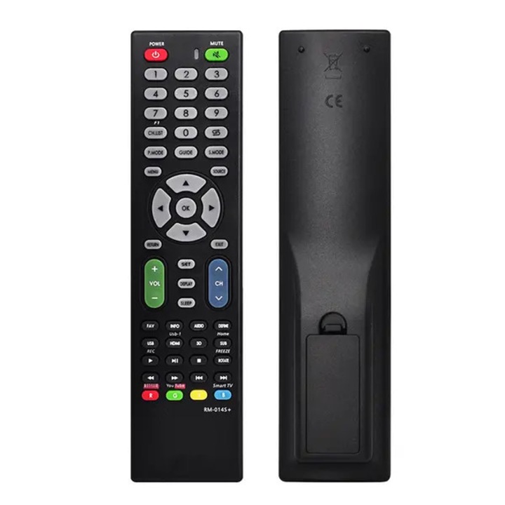 Telecomanda TV universala RM-014S+ plastic ABS 52x20x210mm culoare variata