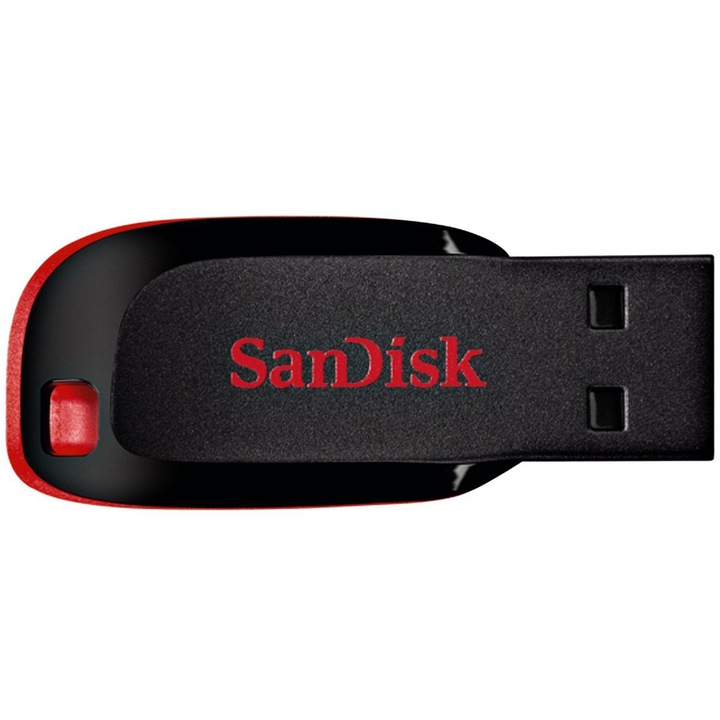 USB memória SanDisk Cruzer Blade, 64 GB, USB 2.0
