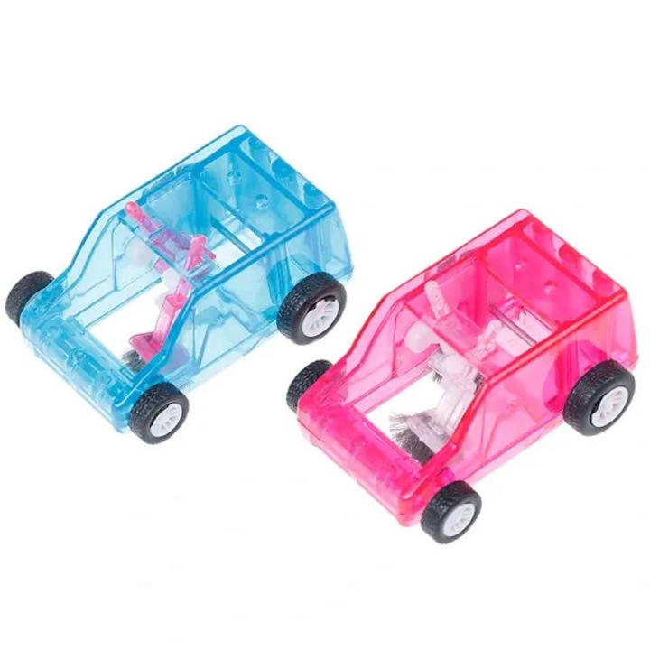 Mini autós porszívó szett 2 db többszínű 6x4.2x3.2cm