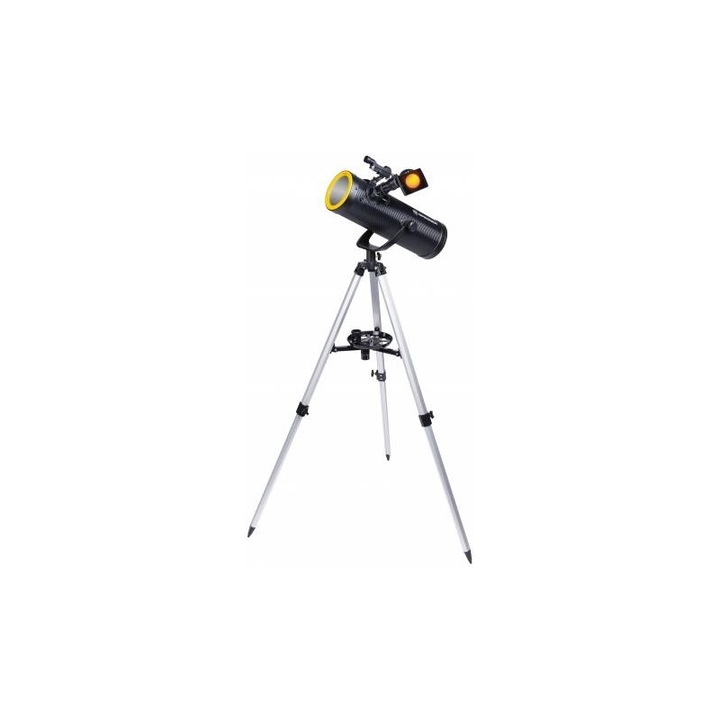 Teleszkóp Bresser Solarix AZ 114/500 Carbon Design AZ állványon, kezdő szett