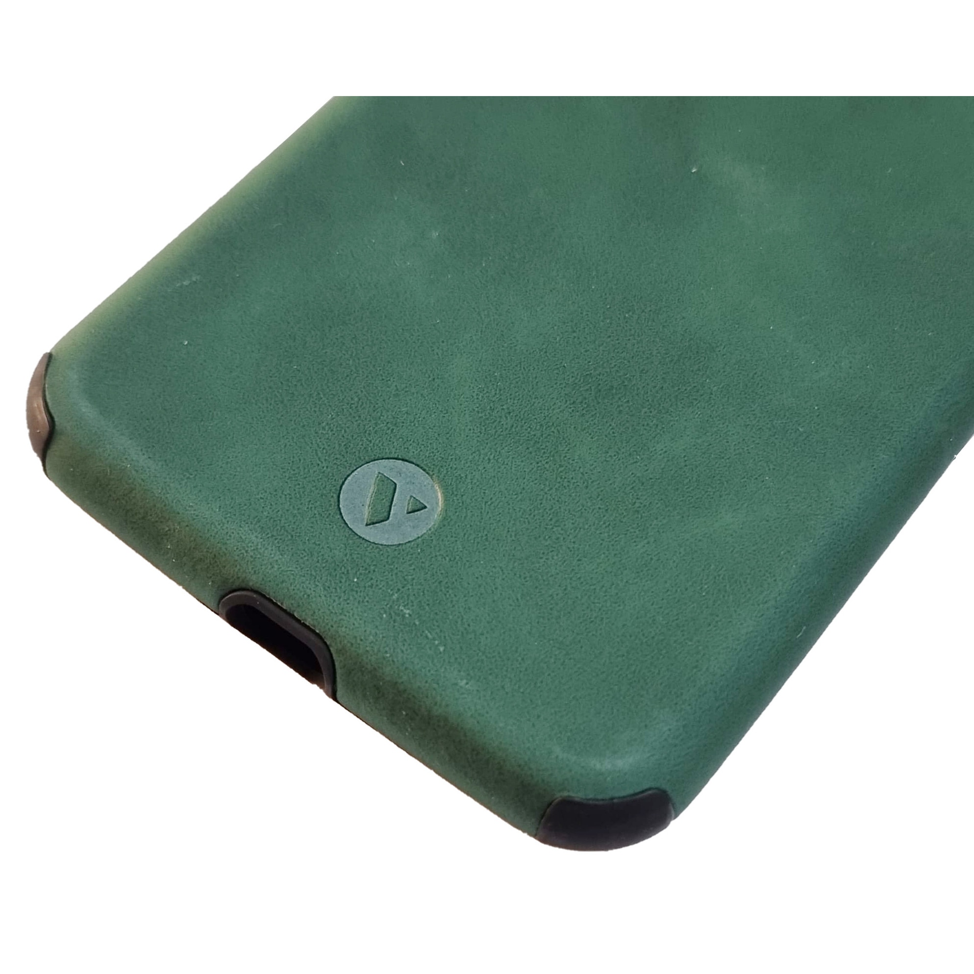 Husa Nubuck pentru Apple iPhone 12 Pro Max verde
