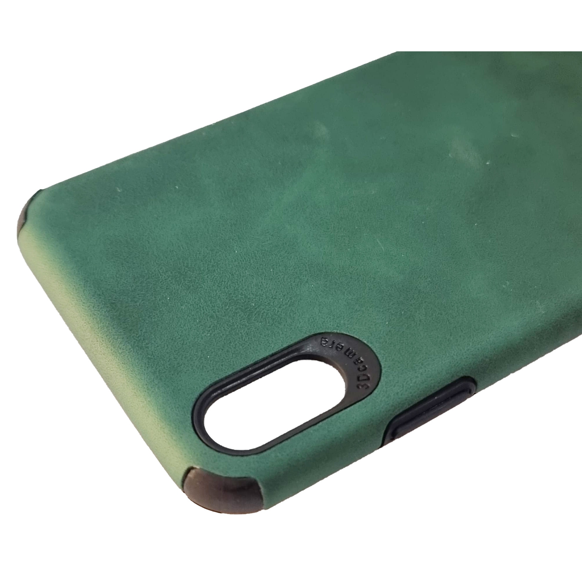 Husa Nubuck pentru Apple iPhone 12 Pro Max verde