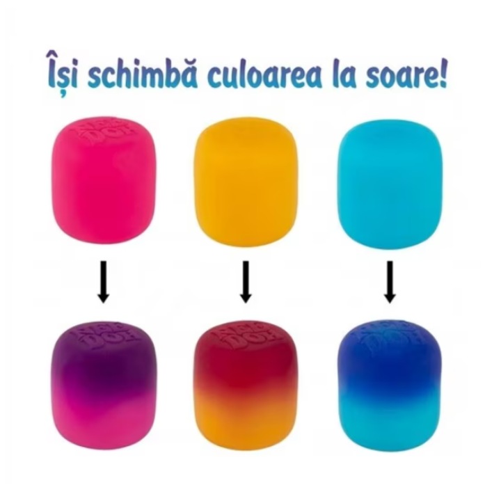 VICTINY® Stresszoldó játék Marshmallow színváltós, 1 DB VÉLETLENSZERŰ szenzoros squishy játék gyerekeknek és felnőtteknek