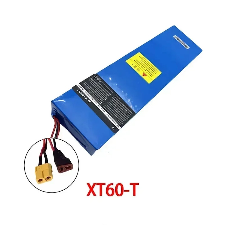 Батерия за електрическа тротинетка, Li-ion пакет 48V 13S4P, 60000mAh, вграден BMS, конектор XT60-T