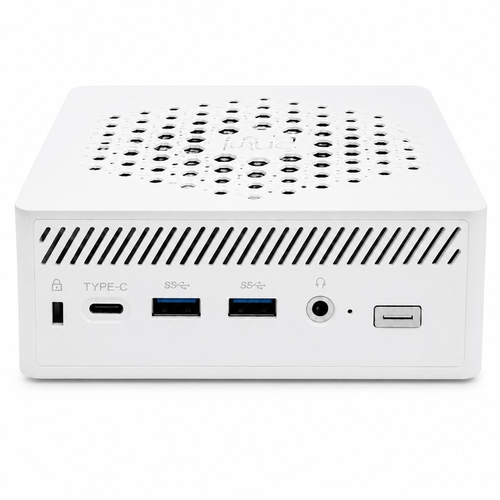 IAMNUC Mini PC NUC VALUE, Intel® i3-1215U, 32GB RAM, 1TB SSD, Wi-Fi, VESA, Бял, Win11Pro