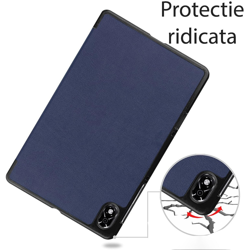 Husa de protectie pentru Lenovo Legion Tab Gen 5 DaDen FoldPro, Mod stativ, Unghi pana la 65°, Albastru