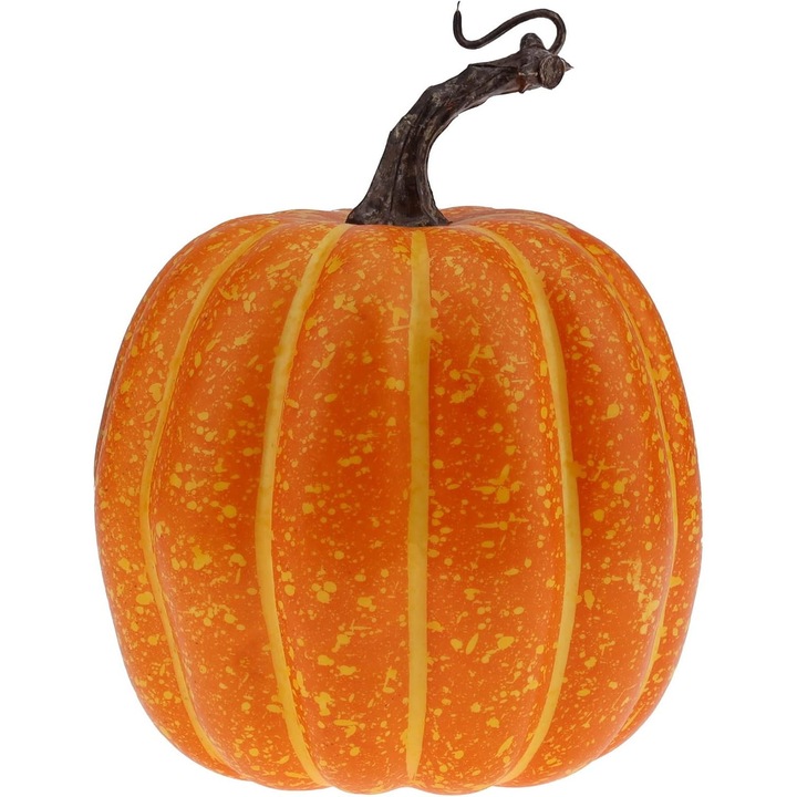 Dekoratív tök, Gresorth, műtök, 15 cm, őszi dekoráció, belső dekoráció, ablakdekoráció, fotó kellék, fényes