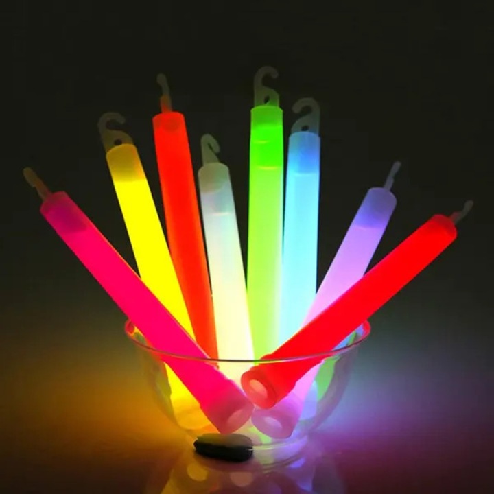 Bete fosforescente multicolore set 6 buc 15cm accesorii petrecere