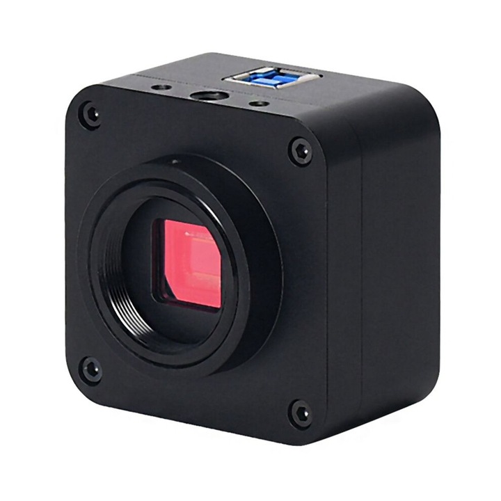 Camera microscop digitala 4K metalica neagra 8MP