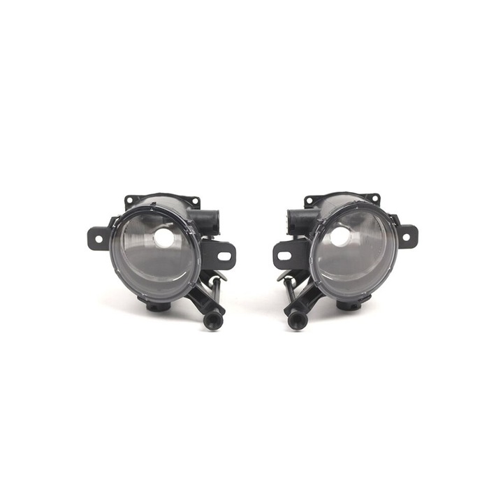Set proiectoare ceata bara fata Zafira B 2008-2011 plastic negru