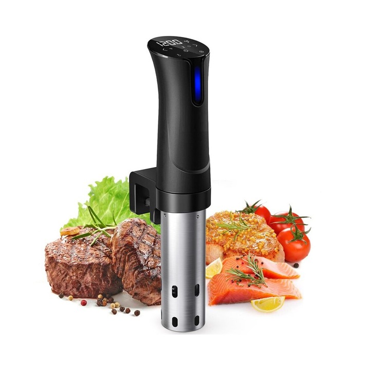 Aparat Sous Vide, 1100W, WiFi, negru, 4-15L, AU plug