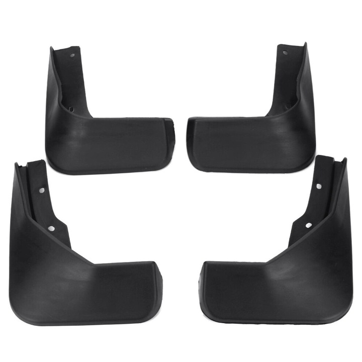 Aparatori noroi set 4 piese plastic negru 24x19cm 23x16.5cm