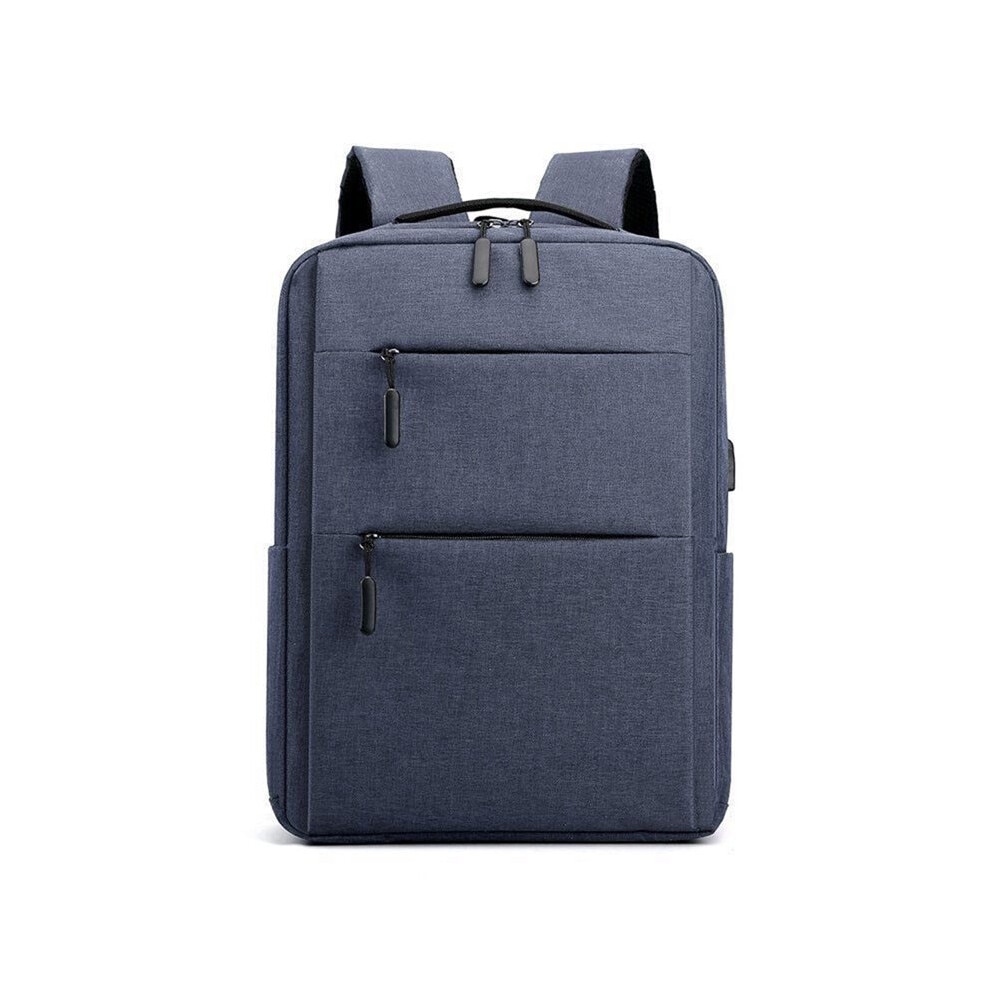 Rucsac laptop capacitate mare, material poliester, culoare albastru inchis, dimensiuni ajustabile