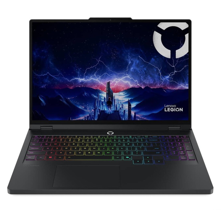 Laptop Lenovo Legion Pro 5 16IAX10 WQXGA 16 inch Intel Core Ultra 7 255HX 16GB 1TB SSD RTX 5070 Windows 11 Home Eclipse Black