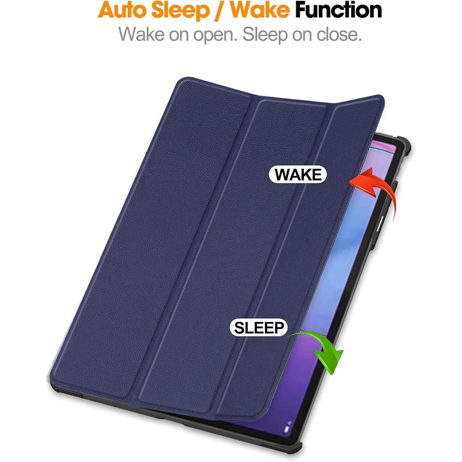 Husa pentru Lenovo Idea Tab Pro Gen 2 13 inch Lightweight Slim, tip stand, functie sleep/wake-up si inchidere magnetica, protectie 360 - bordeaux