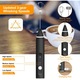 Aparat portabil pentru spuma de lapte, mixer reincarcabil pentru bauturi, potrivit pentru cafea si sabloane artistice, mixer pentru cappuccino, pentru ciocolata calda, mixer