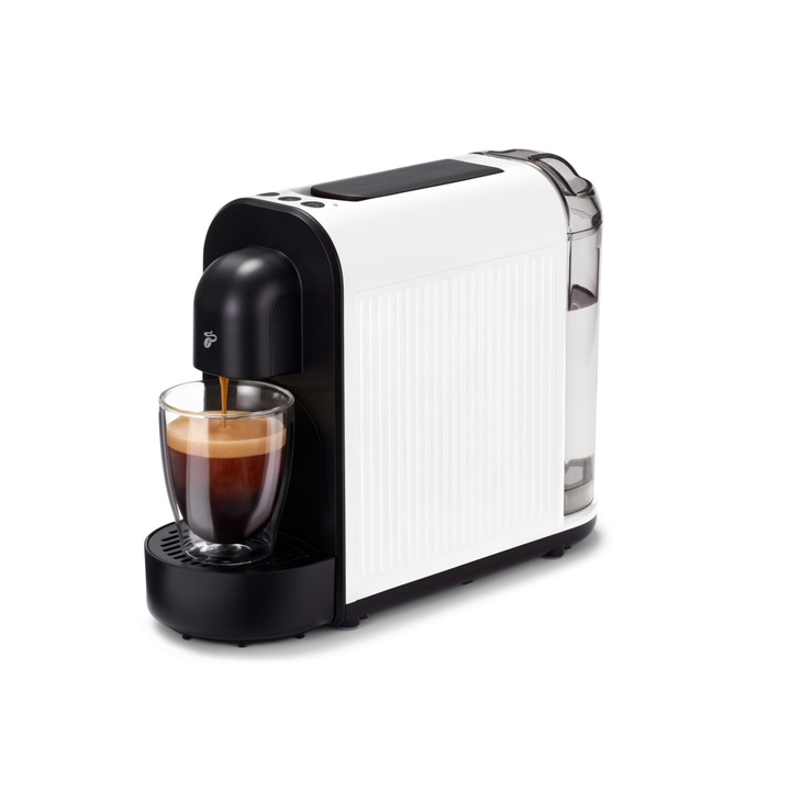 Espressor Tchibo Cafissimo Now 701440, 670 ml, 15 bari, 1250W, capsule, Alb