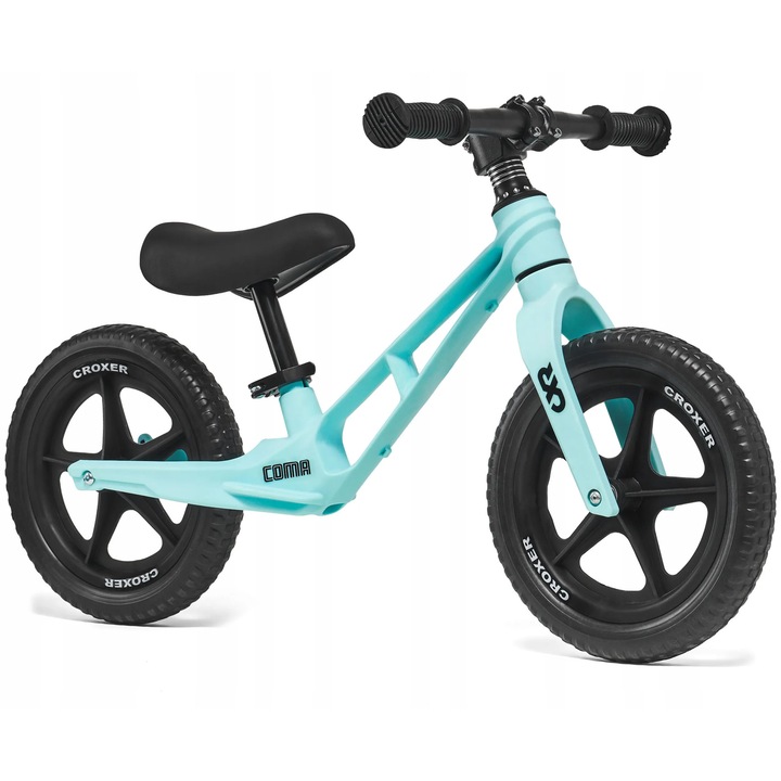 Bicicleta fara pedale CROXER Coma, Turcoaz, Copii
