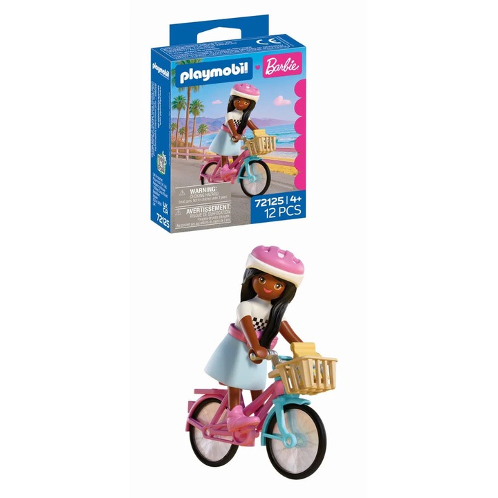 Playmobil Barbie Brooklyn на разходка с колело