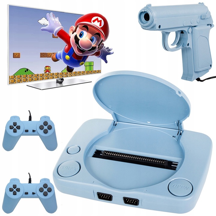 Joc TV Consola Retro + Pistol 2x Pady + 9999 jocuri