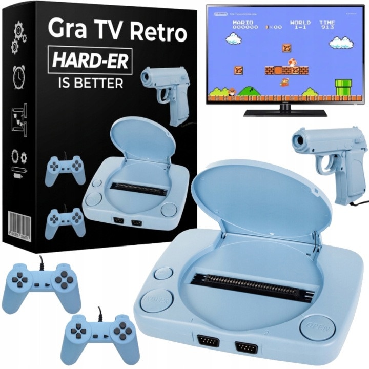 Consola retro tv 9999 jocuri 2 controllere pistol jocuri video clasice copii adulti