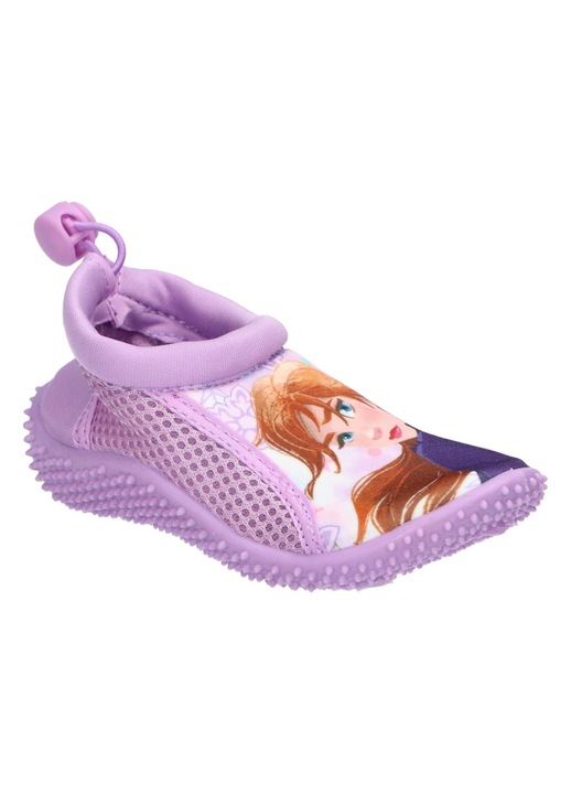 Водни обувки за деца LEOMIL FZ5613, Disney Frozen Анна Елза, неплъзгаща се подметка, Лилав