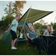 Cort Night Cat Pop-Up pentru 4 persoane, impermeabil, cu veranda, ideal pentru camping in familie si activitati outdoor, livrare 8-9 zile