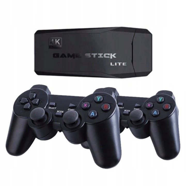 Joc TV retro mini HDMI wireless 22073 jocuri stick jocuri televizor 2 controlere fara fir plug and play